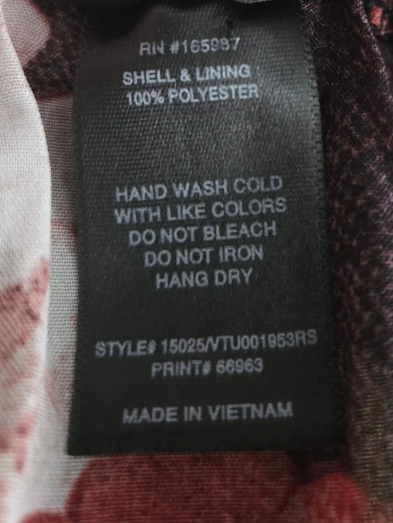 Kate And Lilly Off-Shoulder Floral Tiered Maxi Dress Size 12 - Picture 15 of 15